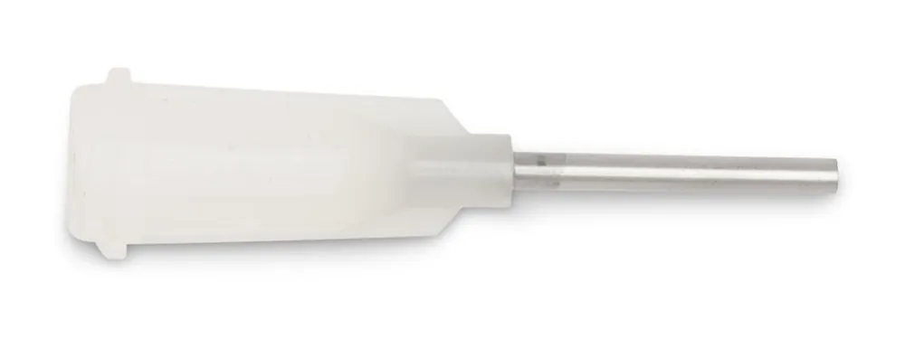 Weller KDS1712P Stainless Steel Dispensing Tips, 0.5", 17-Gauge, White (Pack of 50)