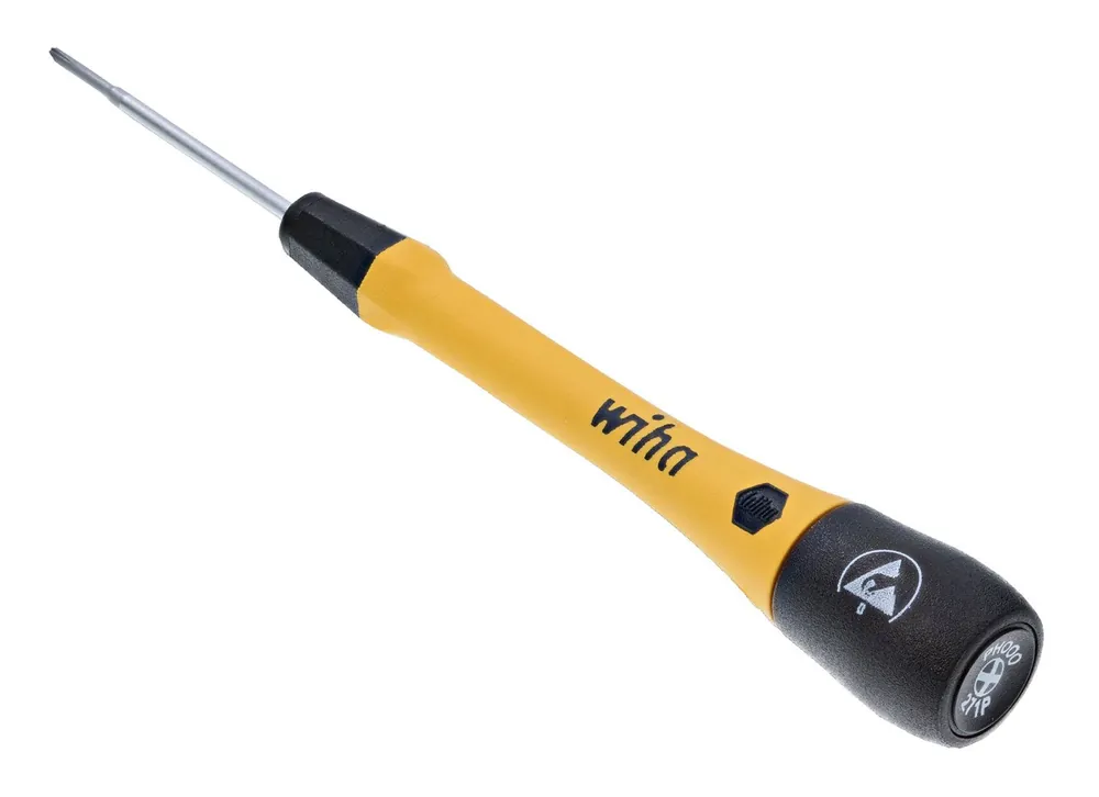 WIHA ESD-Safe Precision Phillips Screwdrivers with PicoFinish® Handles (Pack of 10)