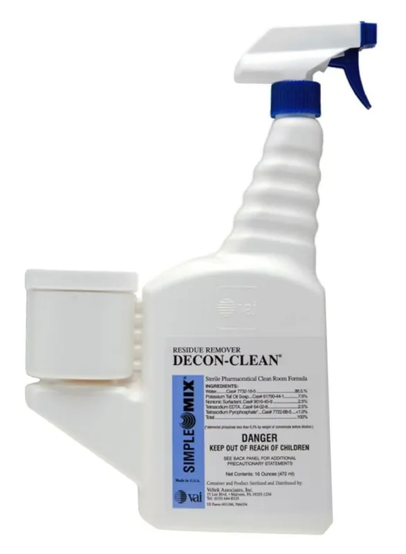 DC-06-16Z-01 DECON-CLEAN® SimpleMix Sterile Cleanroom Disinfectant (Case of 12)