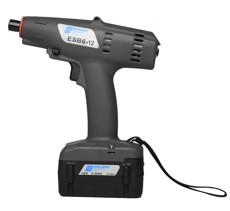 Delta Regis Tools ESB6 Series Cordless Brushless Pistol Grip Electric Torque Screwdriver with Trigger Start