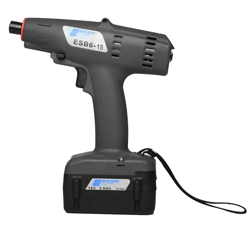 Delta Regis Tools ESB6 Series Cordless Brushless Pistol Grip Electric Torque Screwdriver with Trigger Start