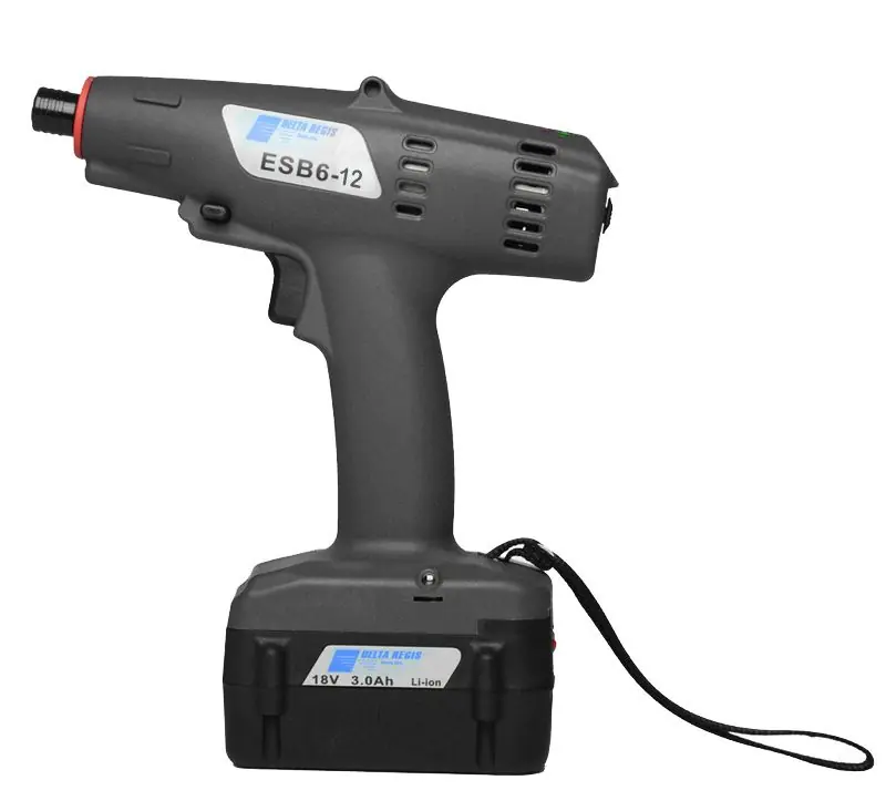 Delta Regis Tools ESB6 Series Cordless Brushless Pistol Grip Electric Torque Screwdriver with Trigger Start