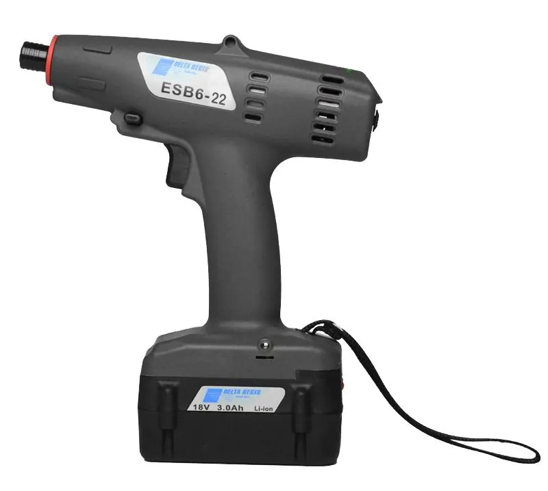 Delta Regis Tools ESB6 Series Cordless Brushless Pistol Grip Electric Torque Screwdriver with Trigger Start