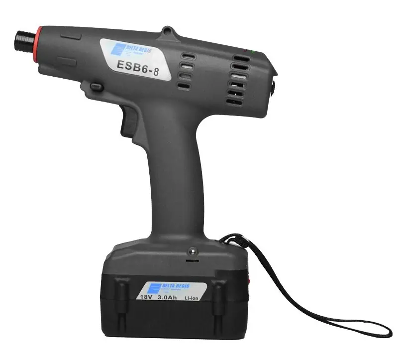 Delta Regis Tools ESB6 Series Cordless Brushless Pistol Grip Electric Torque Screwdriver with Trigger Start