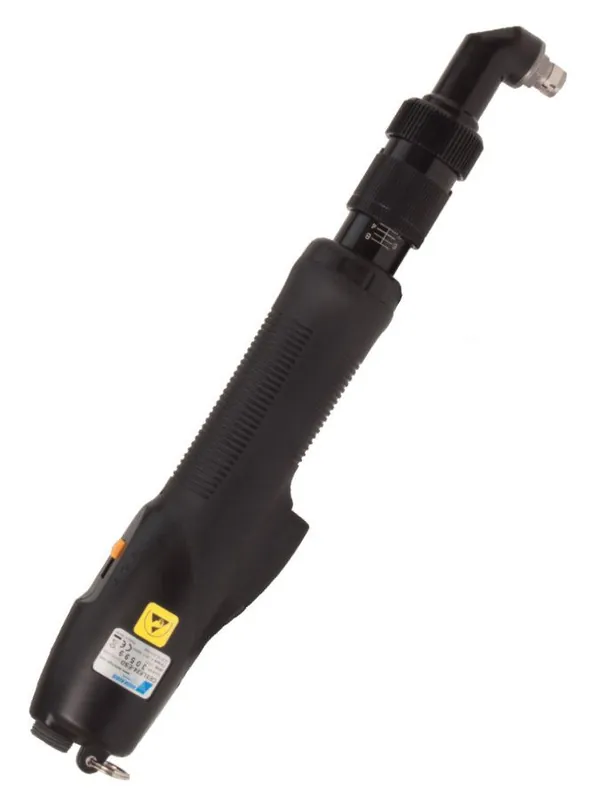 Delta Regis Tools CESPT8 Series ESD-Safe Brushless Right Angle Electric Torque Screwdriver with Lever Start