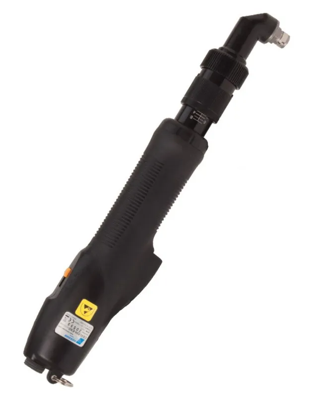 Delta Regis Tools CESPT8 Series ESD-Safe Brushless Right Angle Electric Torque Screwdriver with Lever Start