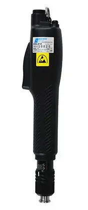 Delta Regis Tools ESL2 Series ESD-Safe Brushless In-Line Electric Torque Screwdriver with Lever Start