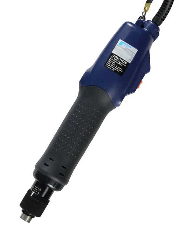 Delta Regis Tools ESL3 Series Brushed Direct Plug In-Line Electric Torque Screwdriver with Push-to-Start