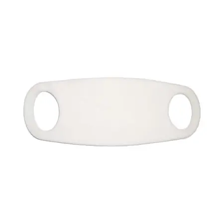 Foamtec HT4401 FoamCOVER Fiber-Free Cleanroom Foam Masks, White (Case of 2,500)
