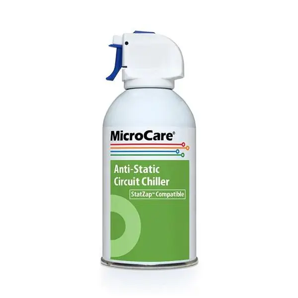 MicroCare MCC-FRZA StatZap™ Anti-Static Circuit Chiller & Freeze Spray, 10 oz. Can