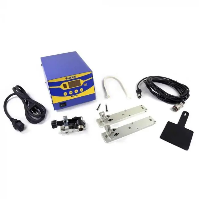 Hakko FU601 Robotic Integration Soldering Station with L Shaped Iron