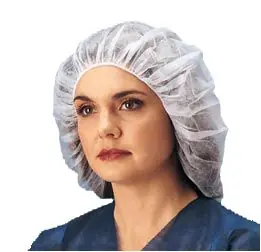 Keystone Safety 110NWI-10-28 Lightweight Polypropylene Bouffant Caps, 28" (Case of 1,000)