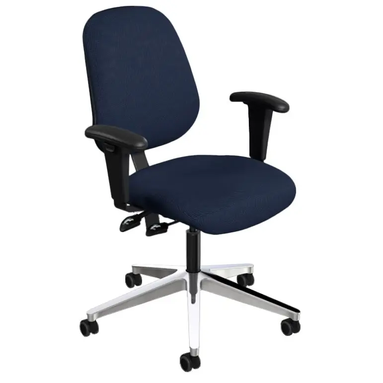BioFit Amherst (AM) ESD Chair with Wide Aluminum Base