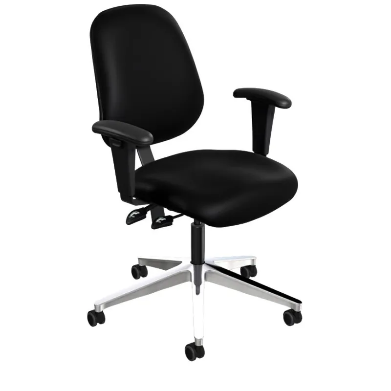 BioFit Amherst (AM) Cleanroom Chair with Wide Aluminum Base