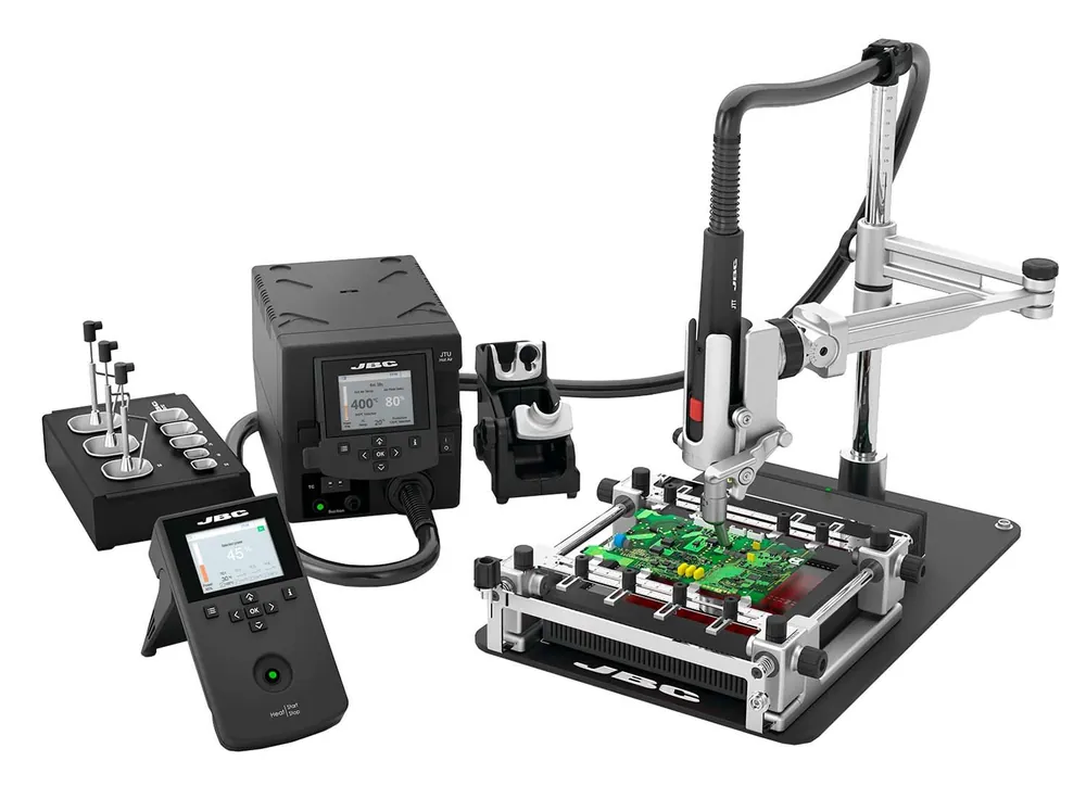 JBC SRWS-1SC Digital Hot Air SMD Rework Station, ESD-Safe, Premium