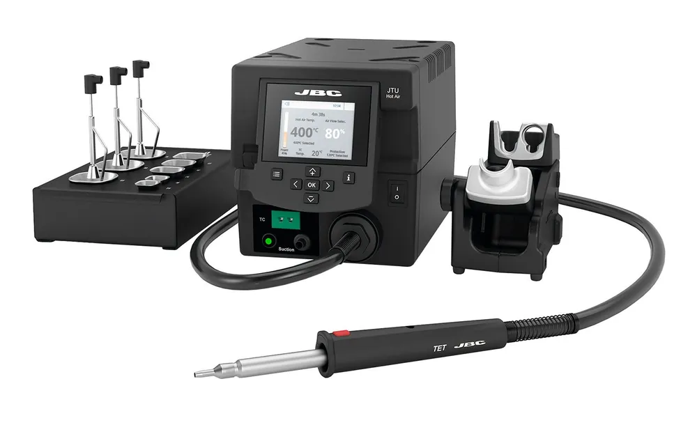 JBC TESE-1B Precision Digital Hot Air Rework Station, ESD-Safe, Premium