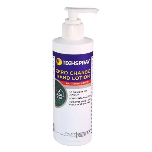 TechSpray 1702-8FP Zero Charge ESD Hand Lotion, 8 oz. Bottles