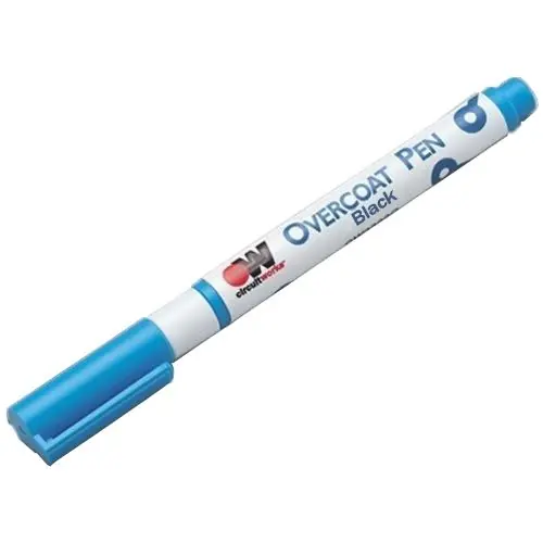 Chemtronics CW3300BLACK CircuitWorks® Overcoat Pens, Black, 4.9g