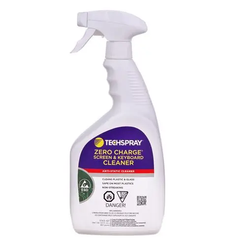 TechSpray 1743-QT Zero Charge Screen & Keyboard Cleaner, 1 Quart Bottle