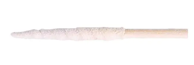 Chemtronics 20050 Wrapped Foam Swabs with Tapered Wood Handle, 2.8" OAL (Bag of 500)