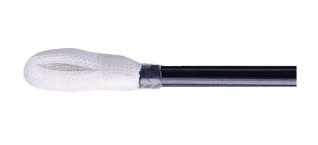 Chemtronics 52121 Pillow-tip™ Polyester Knit Swabs with Nylon Handle, 6.3" OAL (Bag of 25)