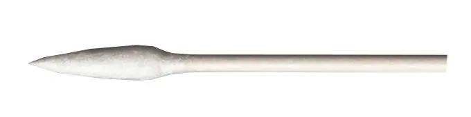 Chemtronics CCT2425 Cottontips™ MicroPoint Cotton Swabs withDouble Pointed Head & Paper Handle, 3" OAL (Bag of 25)