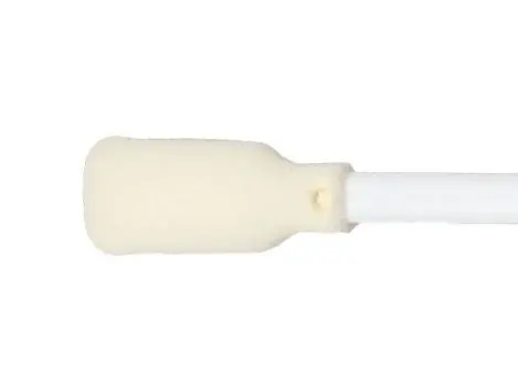Chemtronics CF2050 Foamtips™ Foam Swabs with Rectangular Head & Polypropylene Handle, 5" OAL (Bag of 50)
