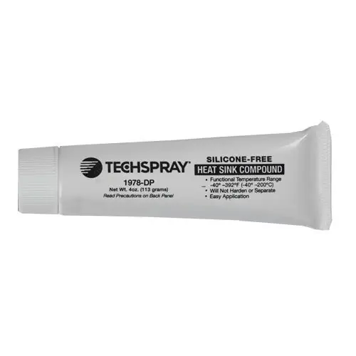 TechSpray 1978-DP Silicone-Free Heat Sink Compound, 4 oz. Tube (Case of 24)