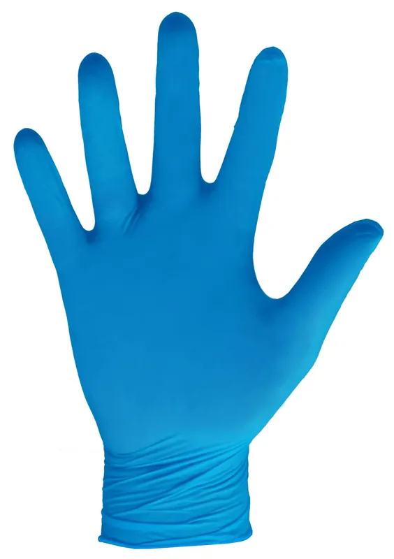 CleanPro® Powder-Free 4 Mil Nitrile Gloves, Blue, 9.5"