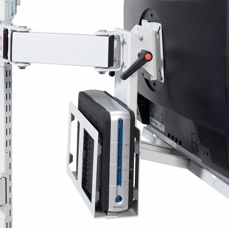 Treston 8.66" Wide Thin CPU Holder for LCD Screen Holder