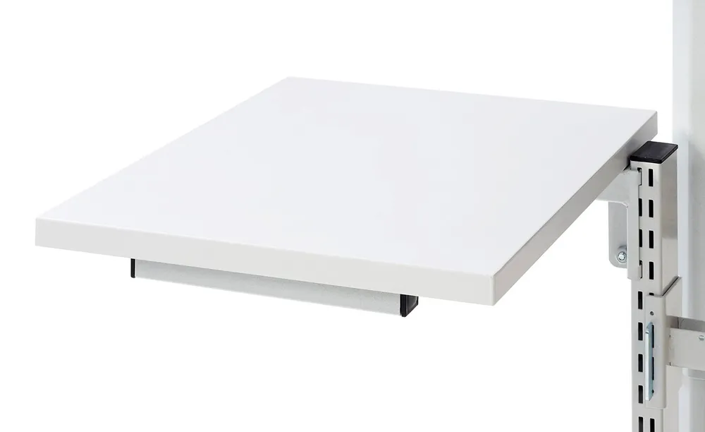Treston 16" x 20" Laminate Auxiliary Shelf with Left Bracket
