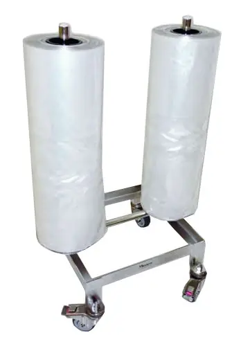 MicroNova C-2BAG BinLiner Roll Cart