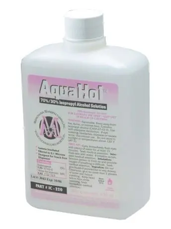 Micronova IC-220 AquaHol™ 70% Sterile Isopropyl Alcohol (IPA), 500ml Bottle (Case of 6)