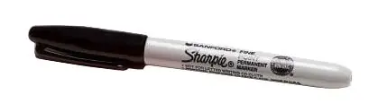 Micronova PEN-20IRBB Irradiated Sharpie® Fine Point Markers, Double Bagged, Black (Case of 12)