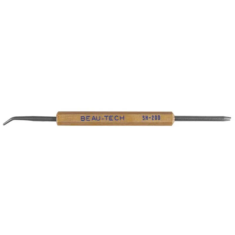Beau Tech SH-20D Double-Ended Mini Angled Flat Reamer & Fork