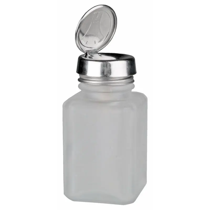 Menda 35361 Clear Frosted Bottle with One-Touch Pump, 4 oz.