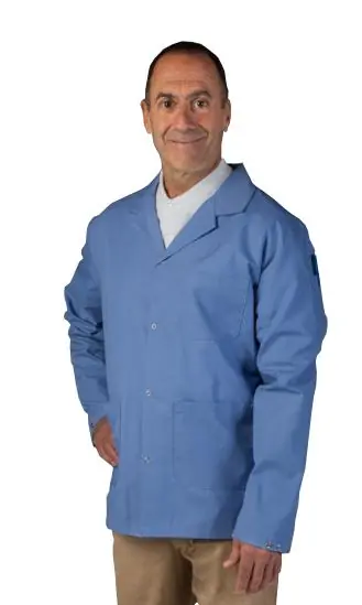Uniform Technology StatStar Short ESD Lab Coats with 3 Pockets & Short Sleeves