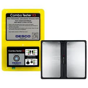 Desco 19270 X3 Combo Tester with Dual Foot Plate