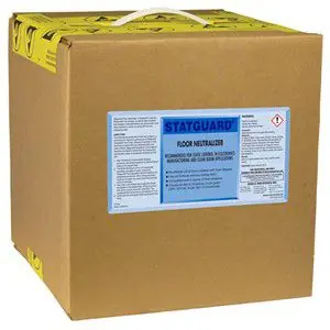 Statguard 46022 Floor Neutralizer, 2.5 Gallon Bag-in-Box