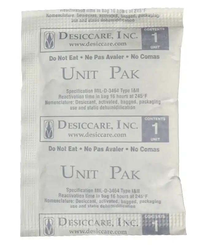 SCS 1PLDES1800 Tyvek® Desiccant Pouch, 3" x 4.5", 1 Unit (Drum of 1,800)