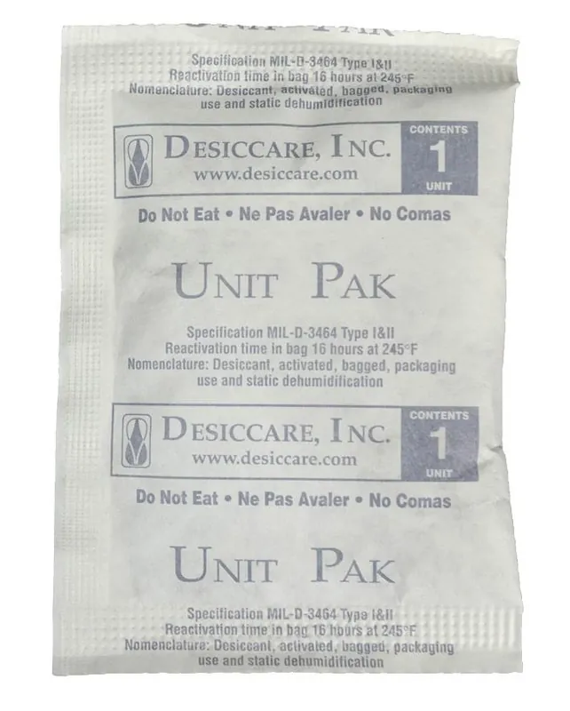 SCS 1PLDES300 Tyvek® Desiccant Pouch, 3" x 4.5", 1 Unit (Pail of 300)