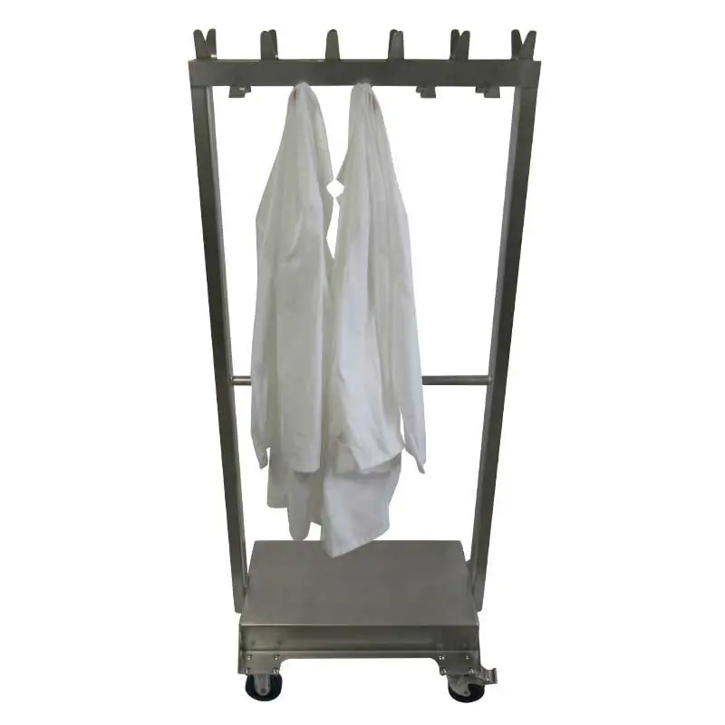 CleanPro® Stainless Steel Cleanroom Coat Racks