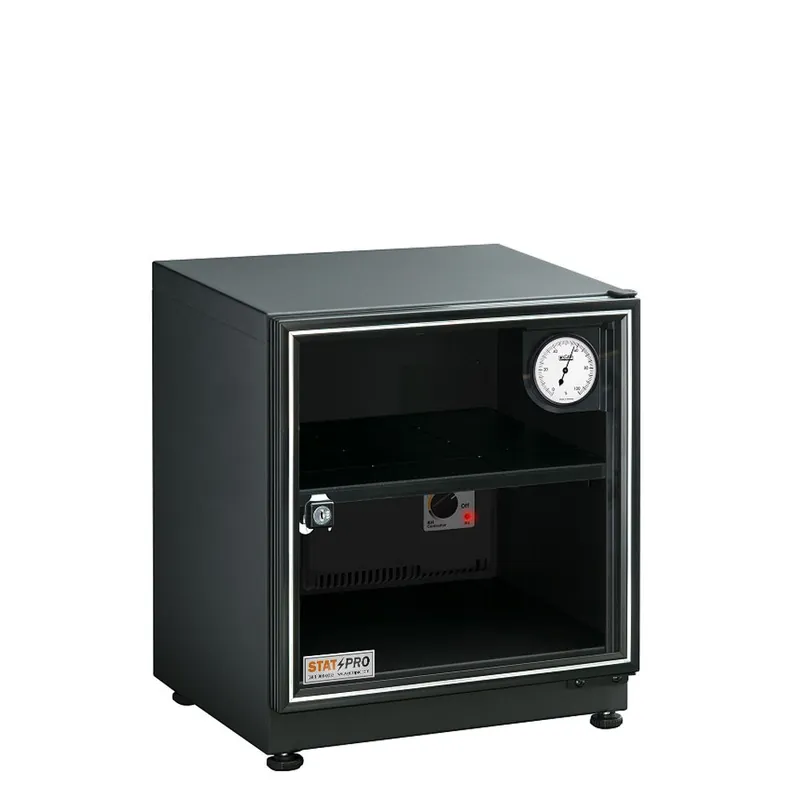 StatPro Compact Auto Dry Cabinet with Glass Door, 12.6" x 13.4" x 15.4"