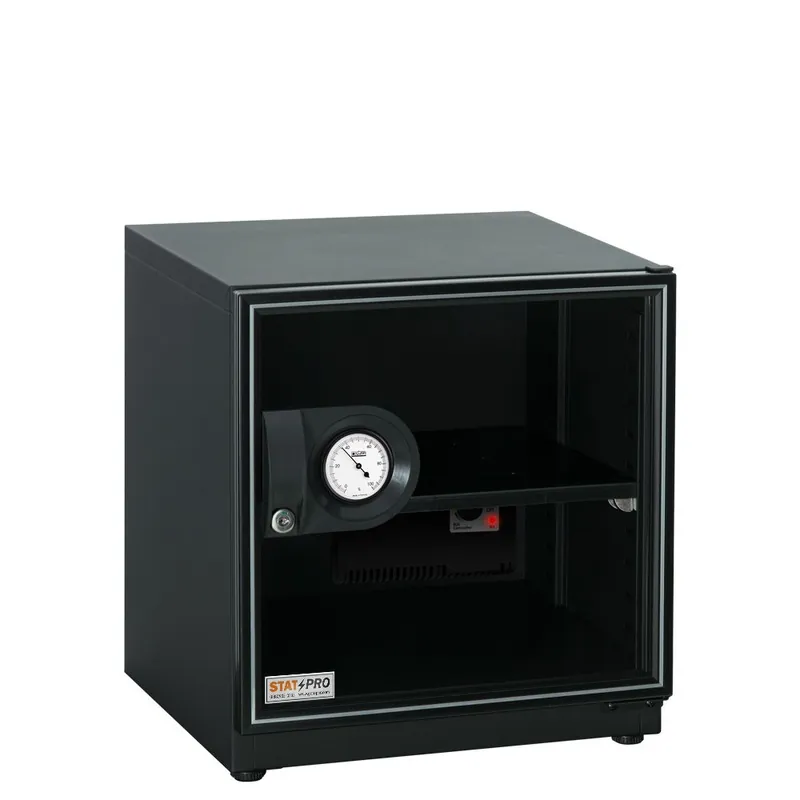 StatPro Compact Auto Dry Cabinet with Glass Door, 16.3" x 15.7" x 17.3"