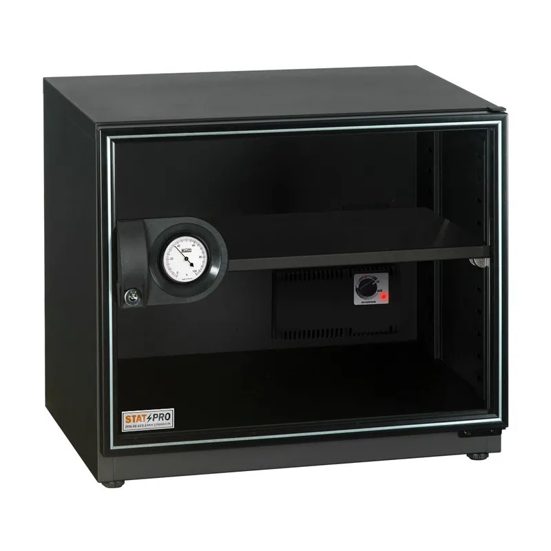 StatPro Compact Auto Dry Cabinet with Glass Door, 16.3" x 19.7" x 18.5"