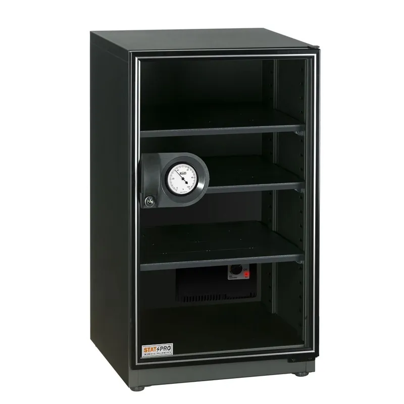 StatPro Compact Auto Dry Cabinet with Glass Door, 16.3" x 15.7" x 27.2"