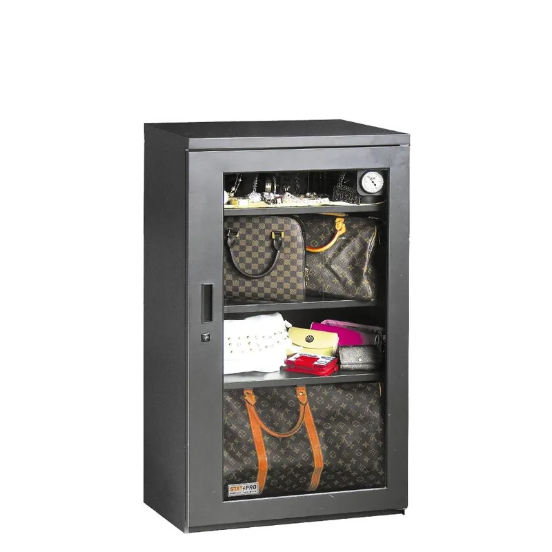 StatPro Home & Furniture Dry Cabinet with Glass Door, 16.7" x 23.6" x 42.9"