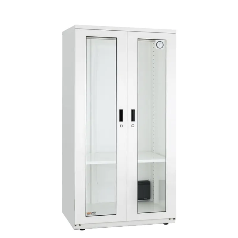 StatPro Home & Furniture Dry Cabinet with 2 Glass Doors, 26.4" x 35.4" x 69.3"