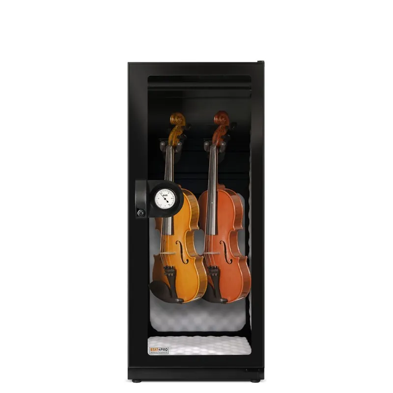 StatPro Violin Auto Dry Cabinet with Glass Door, 16.1" x 15.7" x 37.4"
