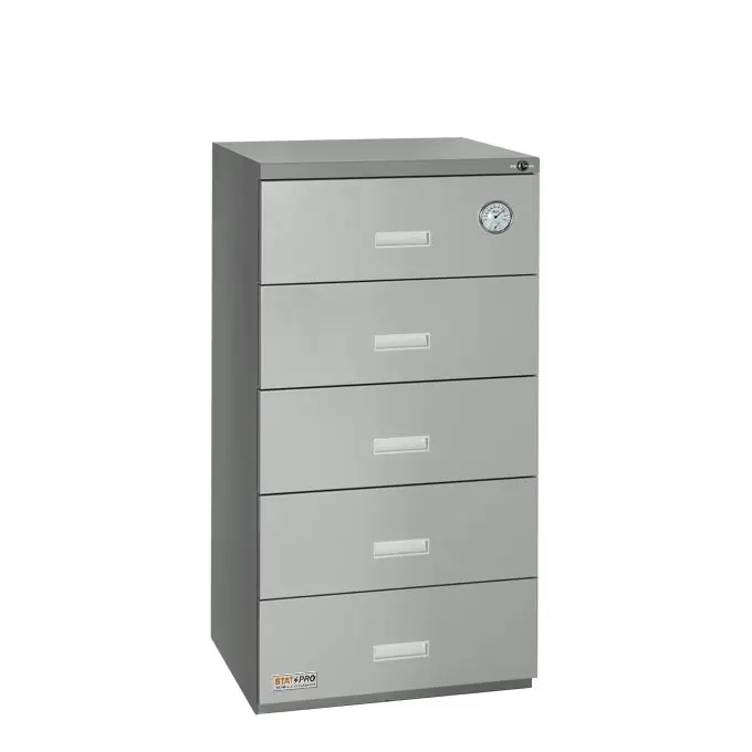 StatPro Executive Filing Dry Cabinet with 5 Drawers, 18.9" x 20.9" x 41.7"